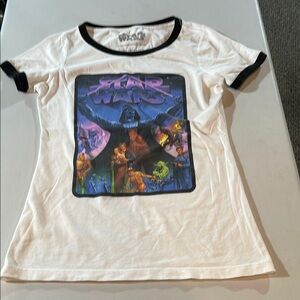 Star Wars Graphic Tee - White & Black